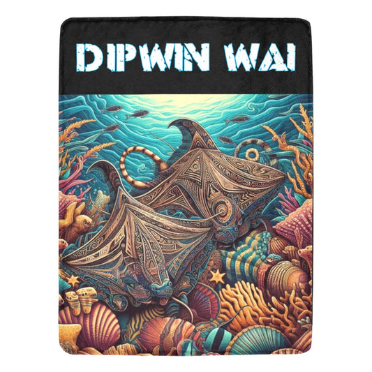 Dipwin Wai Ultra-Soft Micro Fleece Blanket 60"x80"(color)