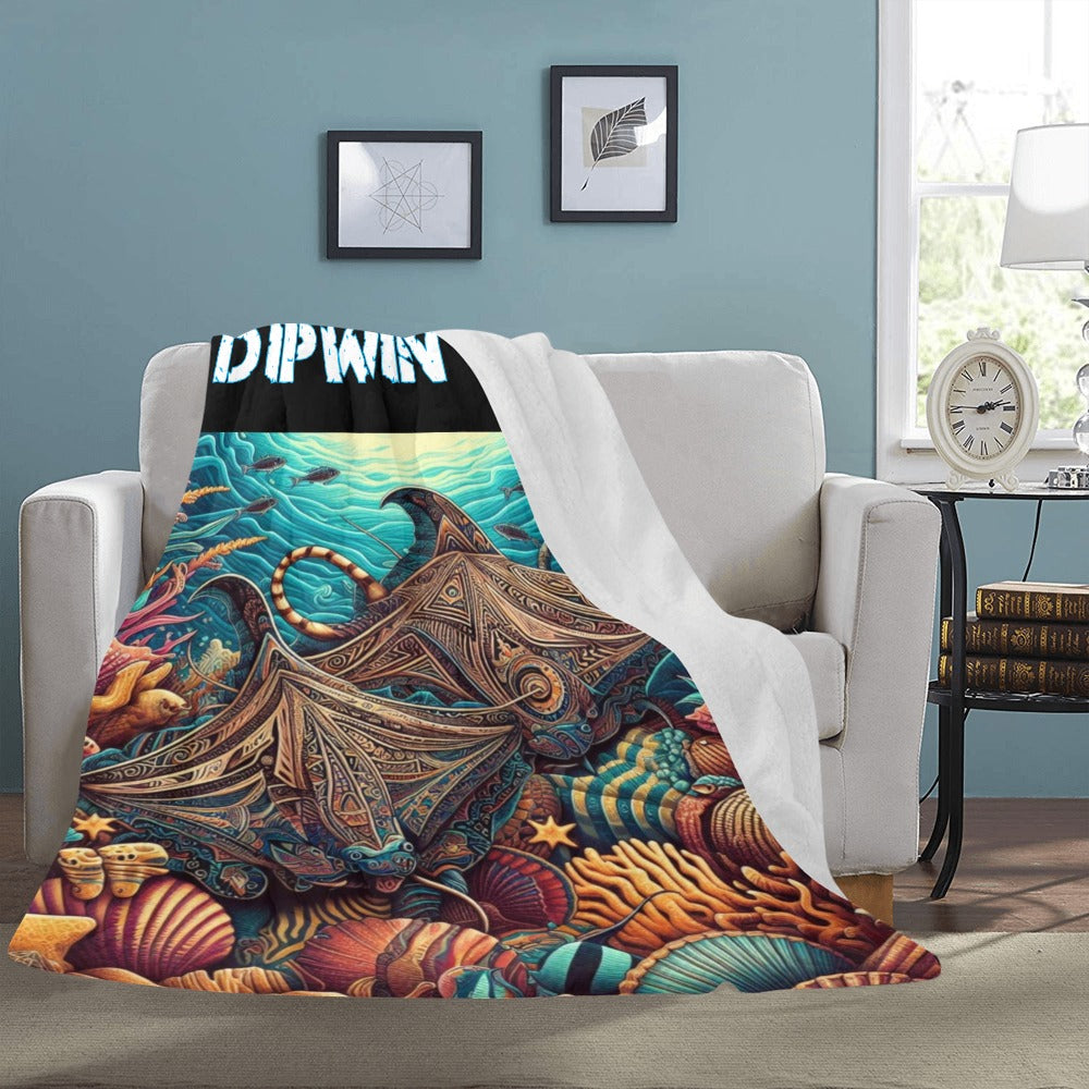 Dipwin Wai Ultra-Soft Micro Fleece Blanket 60"x80"(color)