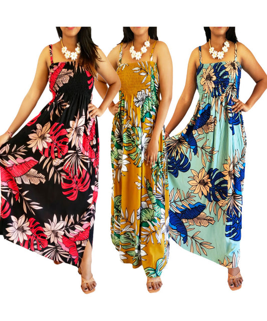 Floral Print Maxi Dress