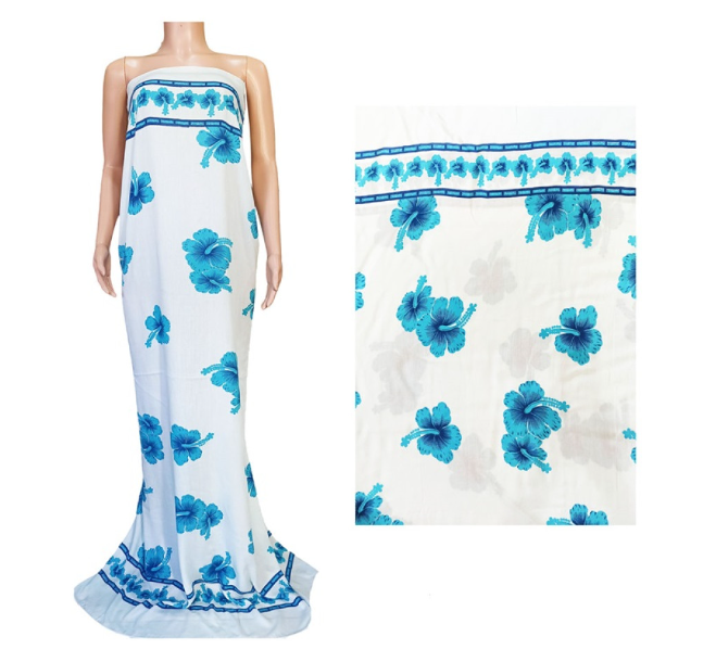 Hibiscus Flowers Pattern Beach Sarong