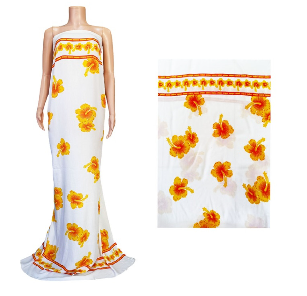 Hibiscus Flowers Pattern Beach Sarong