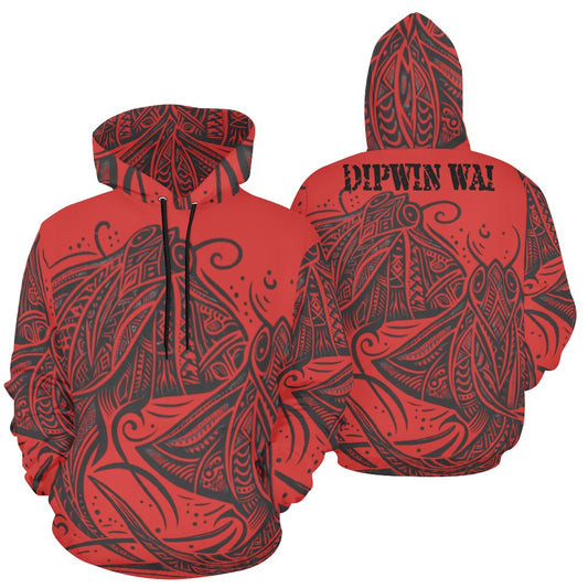 Dipwin Wai All Over Print Hoodie for Men/Woman (USA Size)