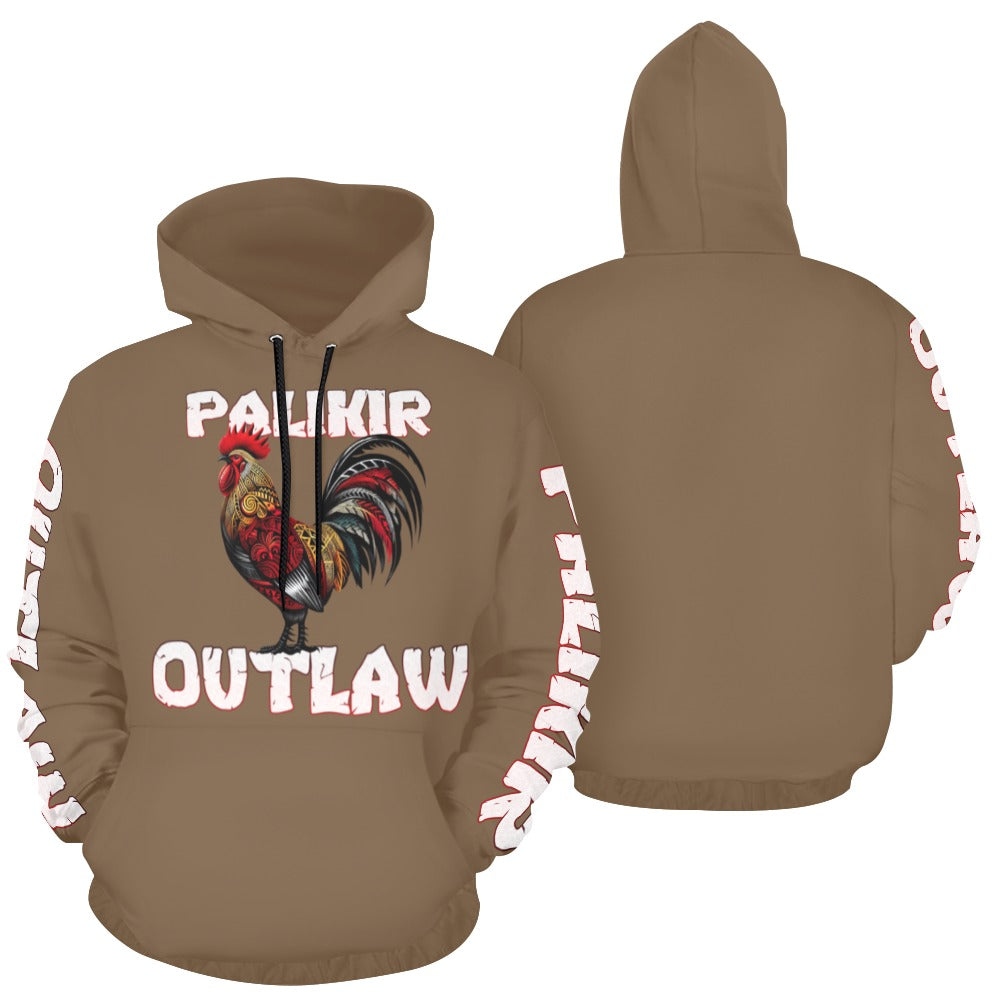 Palikir Outlaw Brown All Over Print Hoodie for Men/Women (USA Size)